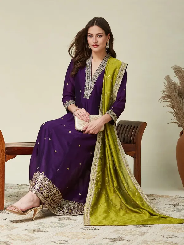 Women_Silk_Embroidered_Anarkali_Kurta_and_Pant_with_Dupatta_Set