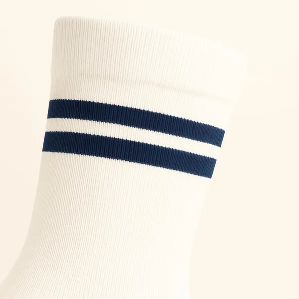 White_And_Navy_Blue_Kids_And_Adults_Socks_With_80%_Cotton,_20%_Lycra_(_Pack_Of_3_)