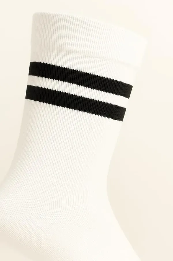 White_And_Black_Kids_And_Adults_Socks_With_80%_Cotton,_20%_Lycra_(_Pack_Of_3_)