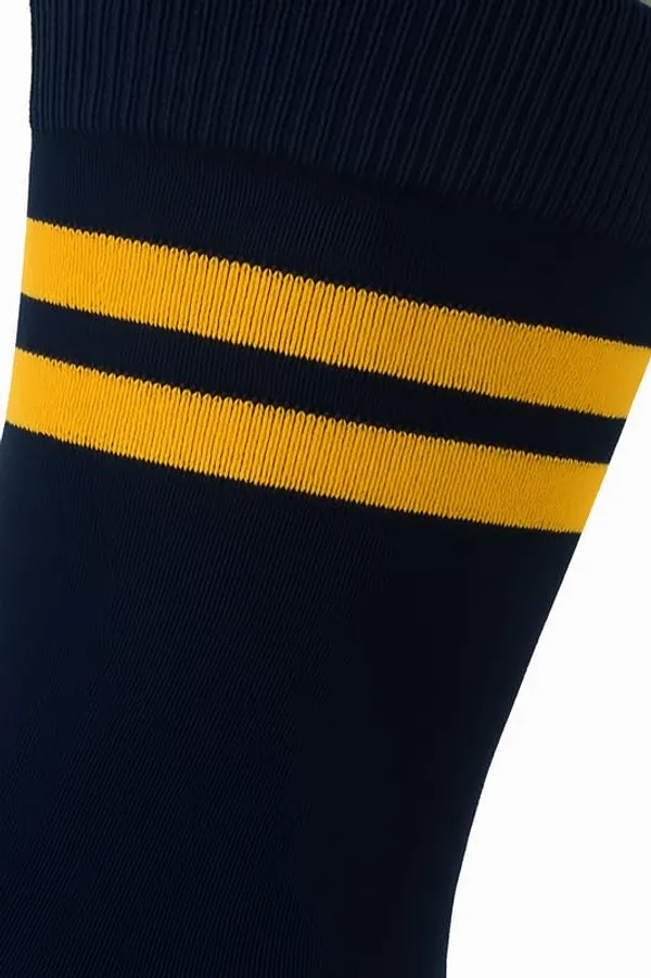 Navy_Blue_And_Yellow_Kids_And_Adults_Socks_With_80%_Cotton,_20%_Lycra_(_Pack_Of_3_)