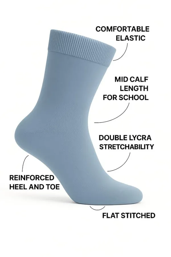 Grey_Kids_And_Adults_Socks_With_Cotton_(_Pack_Of_3_)