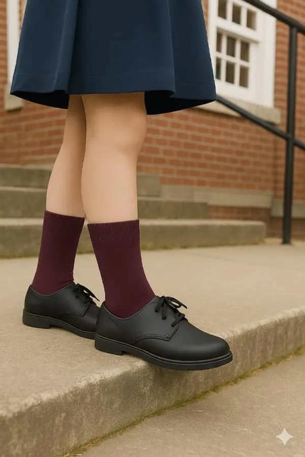 Maroon_Kids_And_Adults_Socks_With_80%_Cotton,_20%_Lycra_(_Pack_Of_3_)