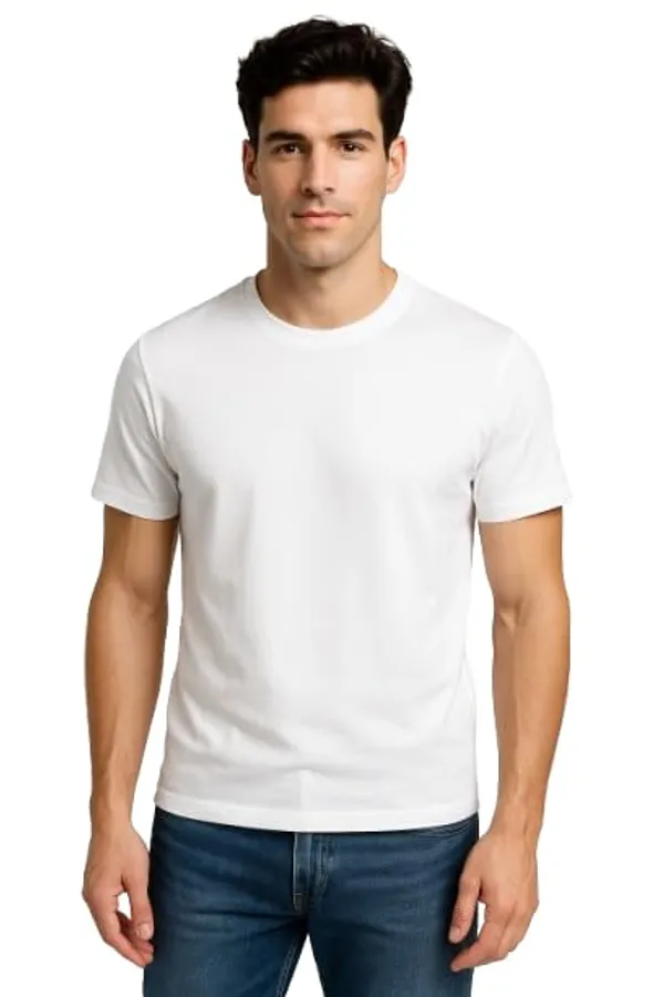 White_Cotton_Premium_T-Shirt_For_Men