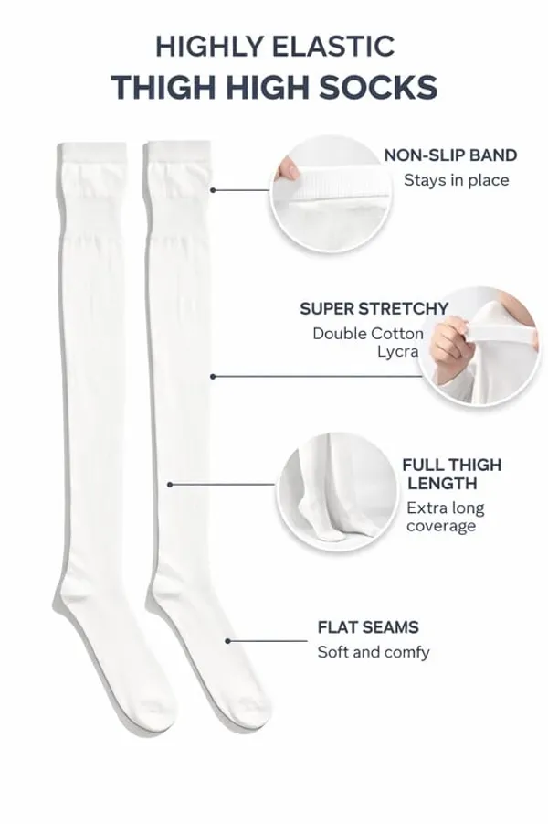White_Cotton_Premium_Stockings_For_Girls_And_Women