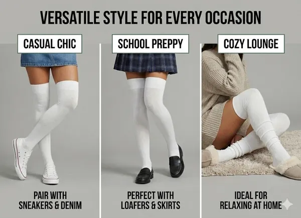 White_Cotton_Premium_Stockings_For_Girls_And_Women