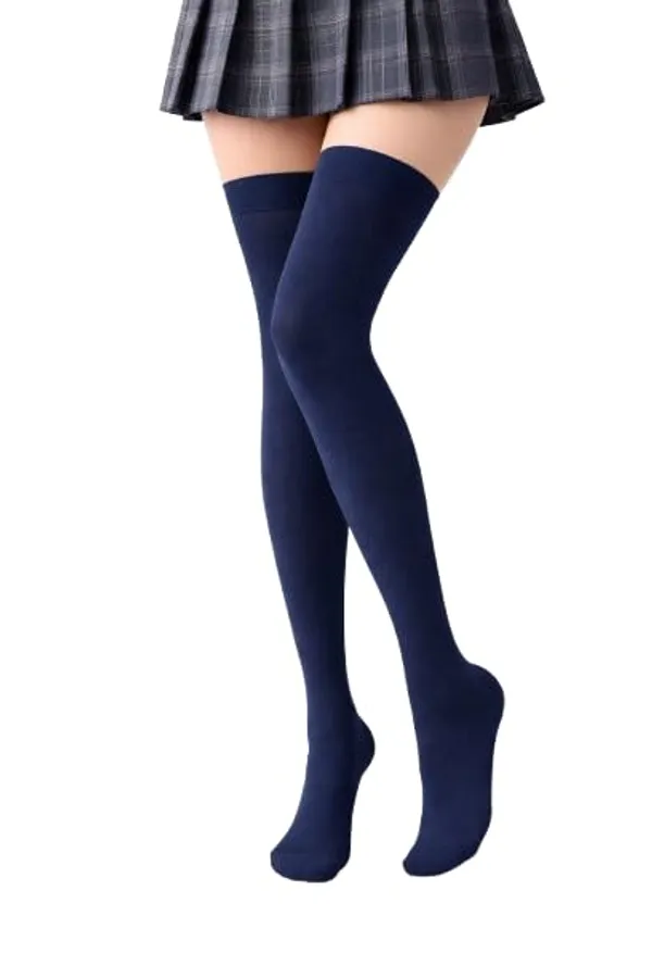 Navy_Blue_Cotton_Premium_Stockings_For_Girls_And_Women