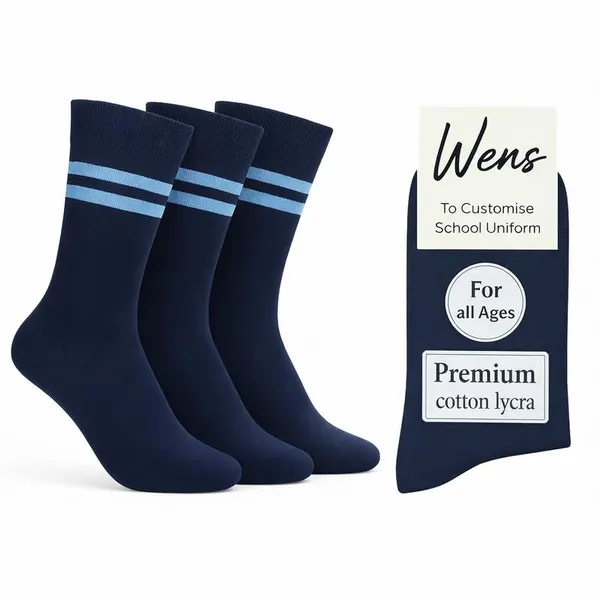 Blue_And_Sky_Blue_Kids_And_Adults_Socks_With_80%_Cotton,_20%_Lycra_(_Pack_Of_3_)