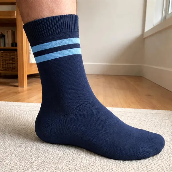 Blue_And_Sky_Blue_Kids_And_Adults_Socks_With_80%_Cotton,_20%_Lycra_(_Pack_Of_3_)