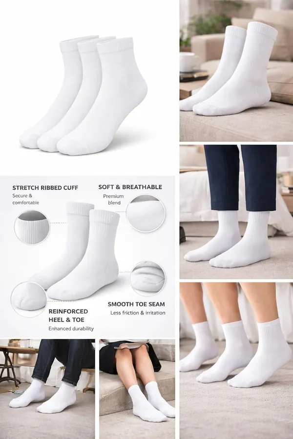 White_Cotton_Premium_Crew_Socks_For_Men_(Pack_Of_3)