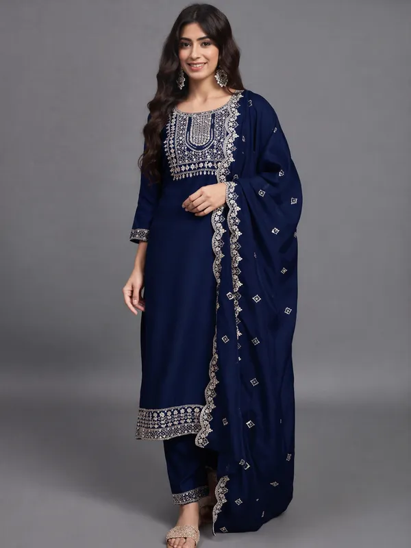 Women_Embroidered_Regular_Thread_Work_Kurta_with_Dhoti_Pants_&_With_Dupatta