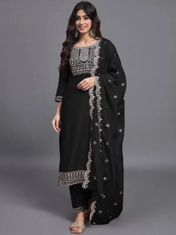 Women_Embroidered_Regular_Thread_Work_Kurta_with_Dhoti_Pants_&_With_Dupatta