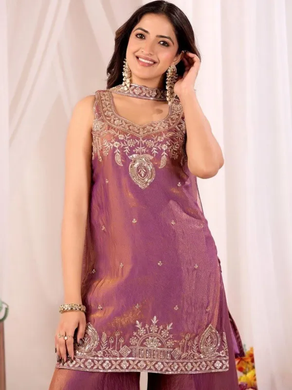 Women_Ethnic_Motifs_Embroidered_Regular_Pure_Silk_Kurta_with_Sharara_&_With_Dupatta
