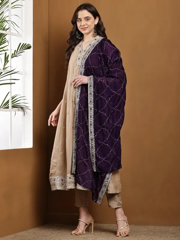 Cream_Cotton_A_Line_Ethnic_Embroidered_Kurta_Set_For_Women