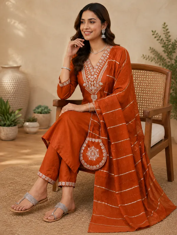 Women_Floral_Embroidered_Kurta_with_Trousers_&_Dupatta