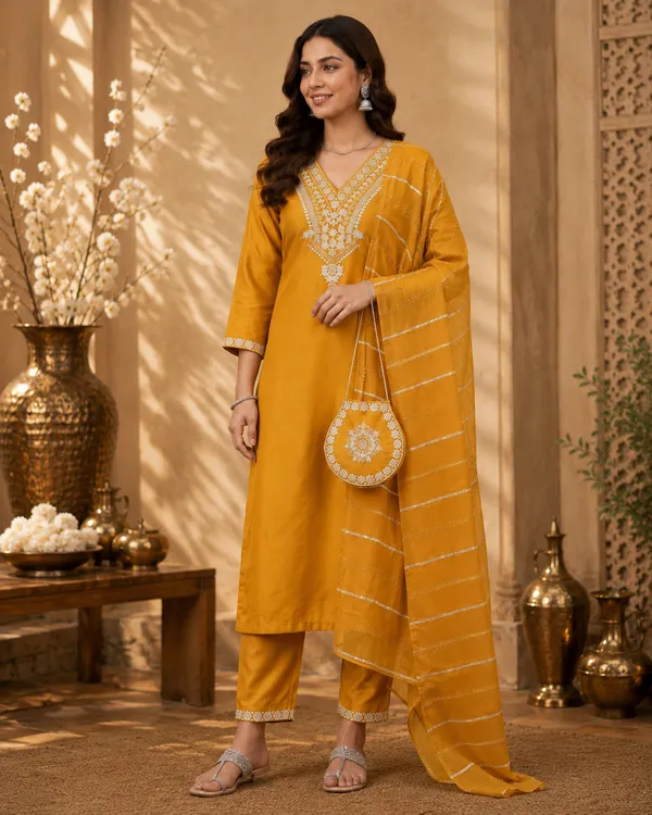Women_Floral_Embroidered_Kurta_with_Trousers_&_Dupatta
