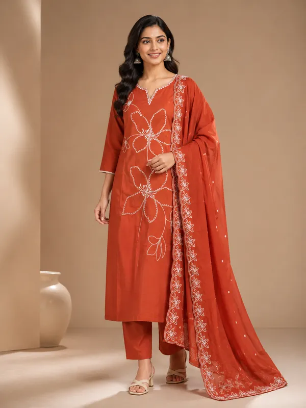 Women's_Rayon_Embroidered_Kurta_Pant_Co-Ord_Set_|_Ethnic_Collection