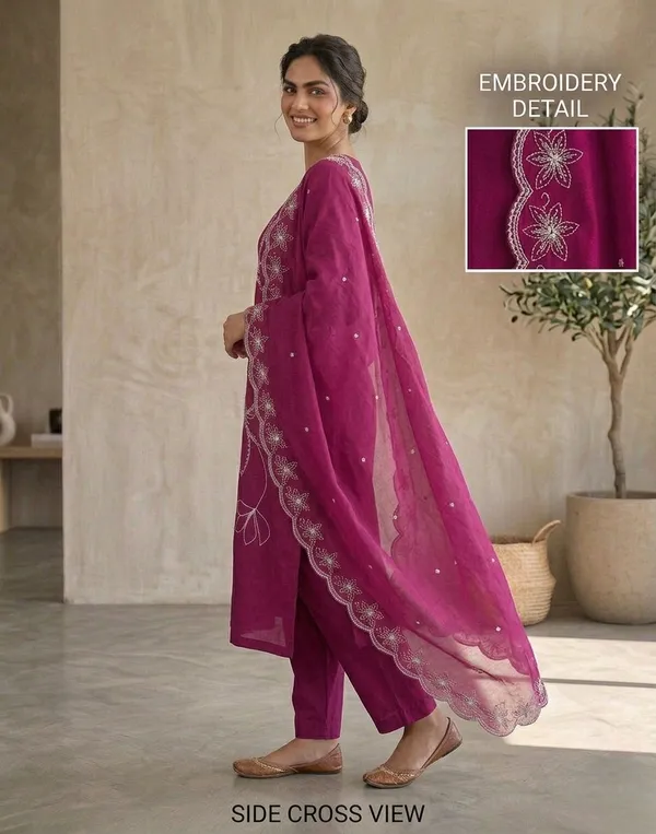 Women's_Rayon_Embroidered_Kurta_Pant_Co-Ord_Set_|_Ethnic_Collection