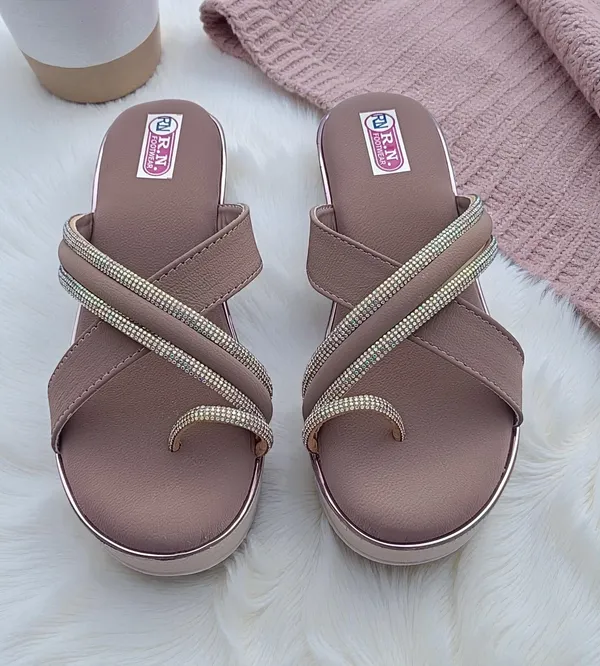 Mauve_Synthetic_Embellished_Strap_Platform_Wedge_Sandals_For_Women