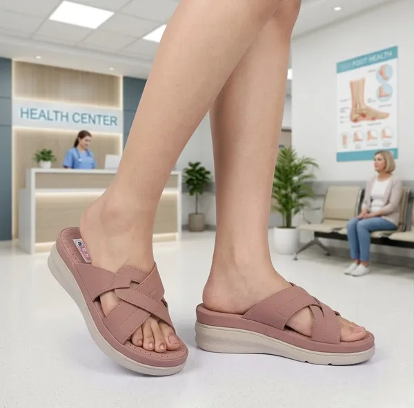 Pink_Synthetic_Criss_Cross_Strap_Comfort_Slippers_For_Women