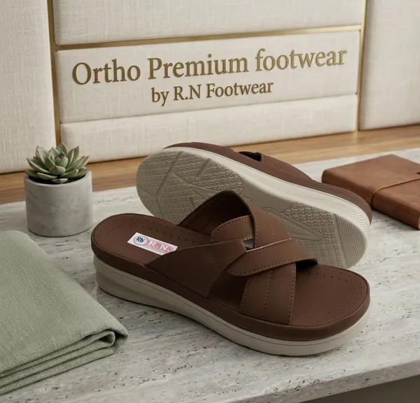 Brown_Synthetic_Leather_Cross_Strap_Wedge_Sandals_For_Women