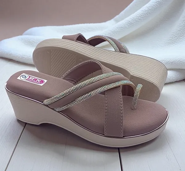Mauve_Synthetic_Embellished_Strap_Platform_Wedge_Sandals_For_Women