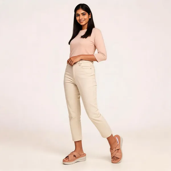 Tan_Synthetic_Leather_Cross_Strap_Platform_Sandals_For_Women