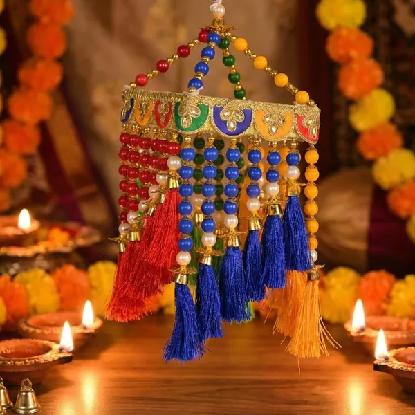 Handmade_Traditional_Colorful_Moti_Jhumar_Wall_Door_Hanging_Artisanal_Beaded_Toran_With_Center_Latkan_Design_Bandarwal_For_Home_Entrance_Festive_Decoration_Pooja_Room_Pack_Of_1_-_Pack_of_2