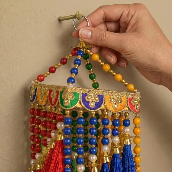 Handmade_Traditional_Colorful_Moti_Jhumar_Wall_Door_Hanging_Artisanal_Beaded_Toran_With_Center_Latkan_Design_Bandarwal_For_Home_Entrance_Festive_Decoration_Pooja_Room_Pack_Of_1_-_Pack_of_2