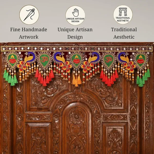 Peacock_Door_Hanging_Toran_Detailed_Peacock_Design_For_Wall_And_Door_Decor_Festival_And_Diwali_Decoration_Traditional_Indian_Home_Decor_Multicolour
