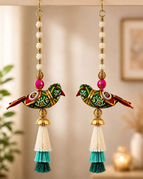 Premium_Quality_Fabric_Embroidered_Bird_Hanging_Decor_Pair_(15_inch_-_Height)