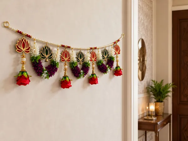 Artificial_Flower_Festive_Lotus_Motif_(_3_Feet_Toran_)