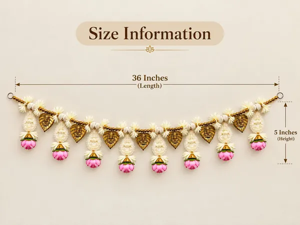 Premium_Ganesha_Lotus_Toran_with_Pearl_Beads_&_Flower_Hangings_–_36_Inch
