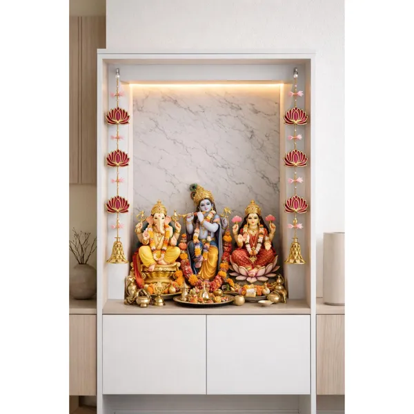 Lotus_Door_Hanging_with_Brass_Bell_Decorative_Toran_for_Home_Entrance_Pooja_Room_Wall_Decor_Festive_Diwali_Decoration_Traditional_Lotus_Hanging_(Multicolor_Pink,_26_Inch)