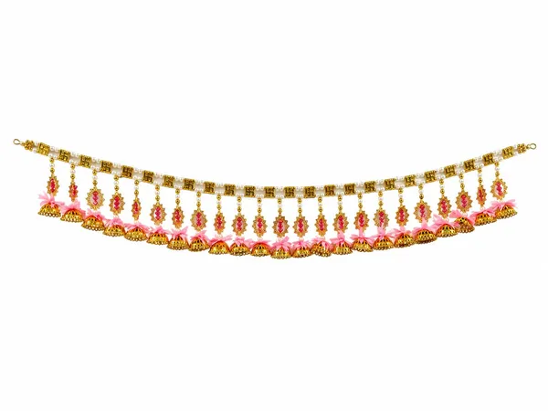 Traditional_Pink_Lotus_&_Pearl_Beaded_Toran_|_Handmade_Door_Hanging_&_Bandhanwar_for_Home_Entrance,_Pooja_&_Festive_Decoration_(3_Feet)