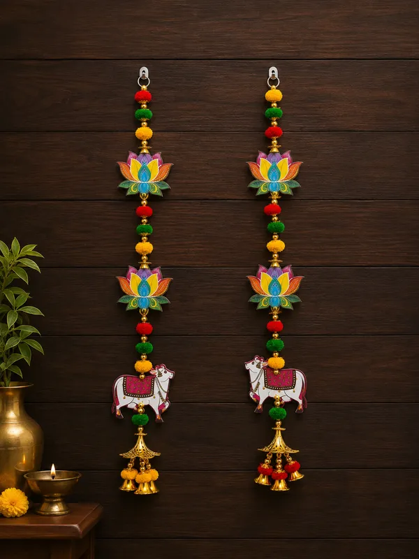 Lotus_And_Cow_Decorative_Latkan_Handmade_Traditional_Ethnic_Hanging_26_Inch_For_Door_Wall_And_Window_Decoration_For_Home_Festivals_Weddings_And_Housewarming_Decor_-_Pack_of_2