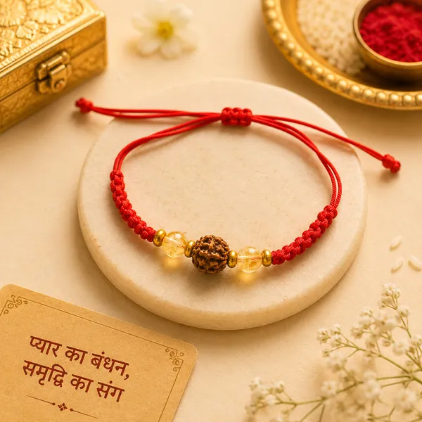 Citrine_&_5_Mukhi_Rudraksha_Rakhi_|_Handmade_Prosperity_Rakhi_with_Natural_Citrine_Crystal_|_Raksha_Bandhan_Gift_for_Brother