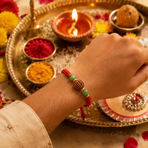Harmony_Rakhi_|_AAA_Jade_&_Original_Nepali_Rudraksha_Handmade_Rakhi_|_Peace,_Prosperity_&_Positive_Energy