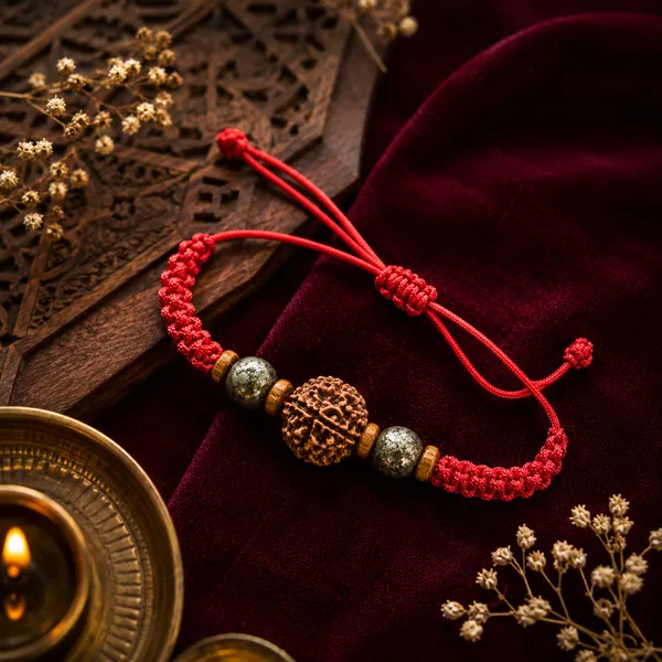 Money_Magnet_Rakhi_|_5_Mukhi_Rudraksha_Pyrite_Prosperity_Rakhi_|_Handcrafted_Divine_Protection_Rakhi
