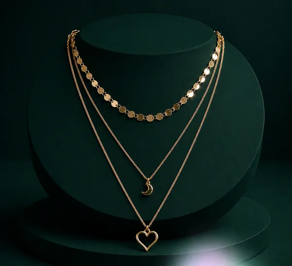 Rose_Gold_Alloy_Heart_And_Moon_Pendant_Western_Necklace_For_Women
