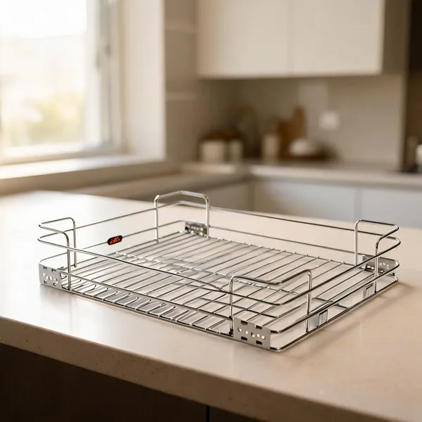 Stainless_Steel_Plain_Modular_Kitchen_Basket_Trolley