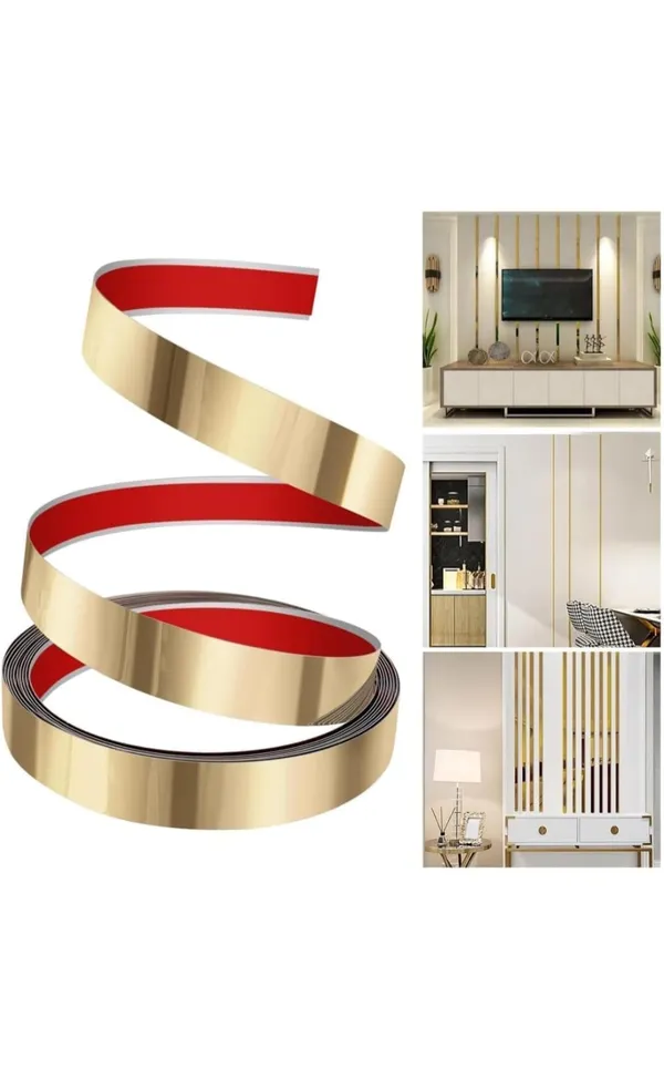 Stainless_Steel_Gold_Flat_Trim_Patti_Self_Adhesive_Wall_Strip