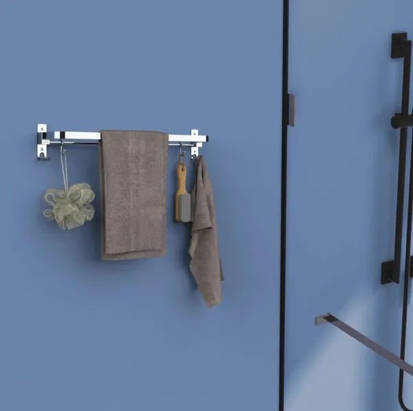 Stainless_Steel_Towel_Fold_Rod_With_Double_Moving_Hooks