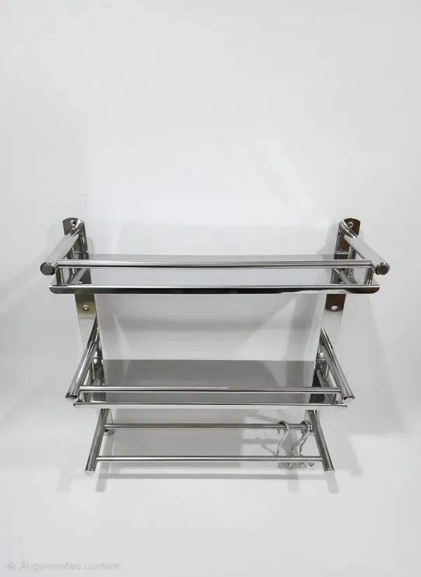 Stainless_Steel_3_Layer_Shelf_With_Rod_And_Moving_Hooks