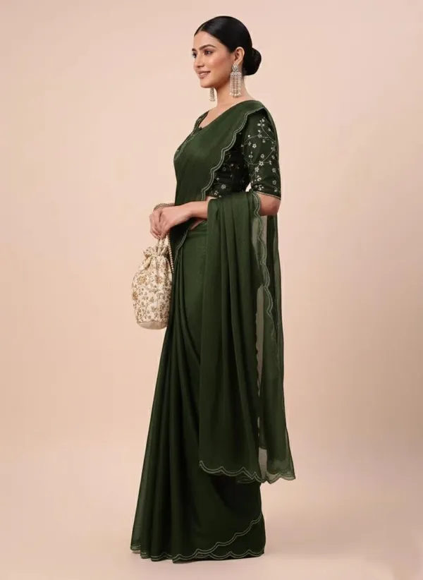 Mehendi_Star_Georgette_Saree_For_Women