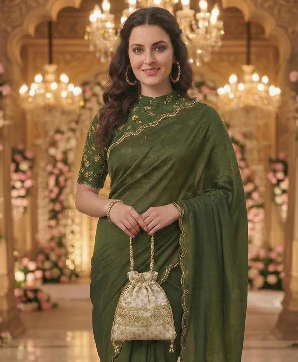Mehendi_Star_Georgette_Saree_For_Women