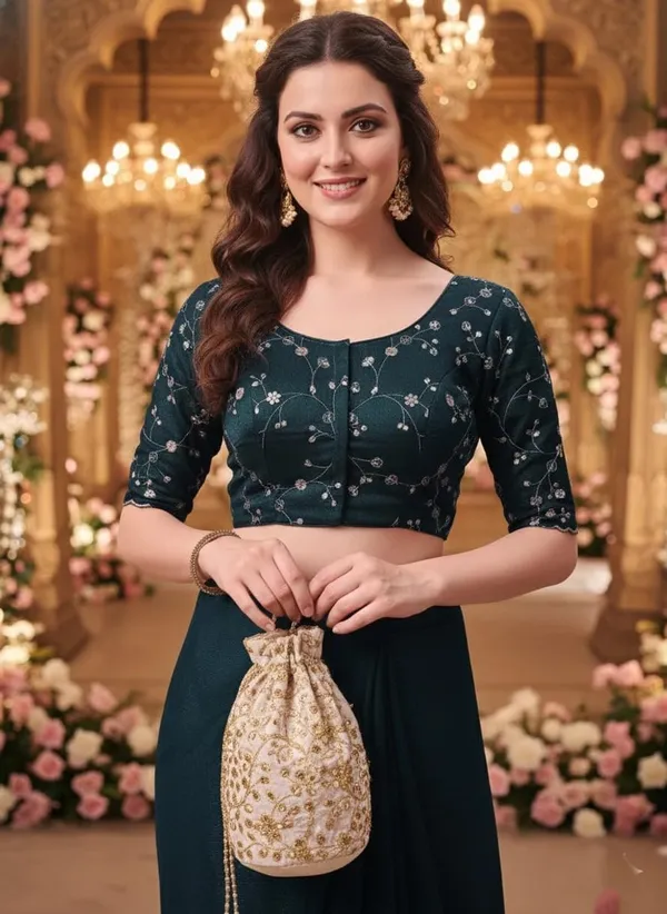 Blue_Star_Georgette_Self_Design_Saree_For_Women