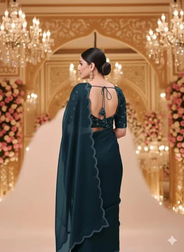 Blue_Star_Georgette_Self_Design_Saree_For_Women
