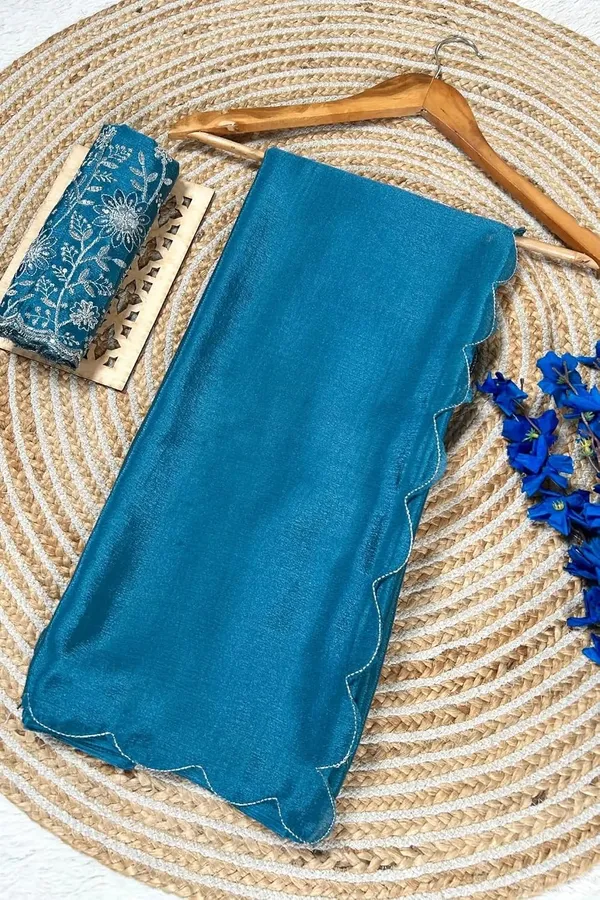 Blue_Star_Georgette_Saree_For_Women