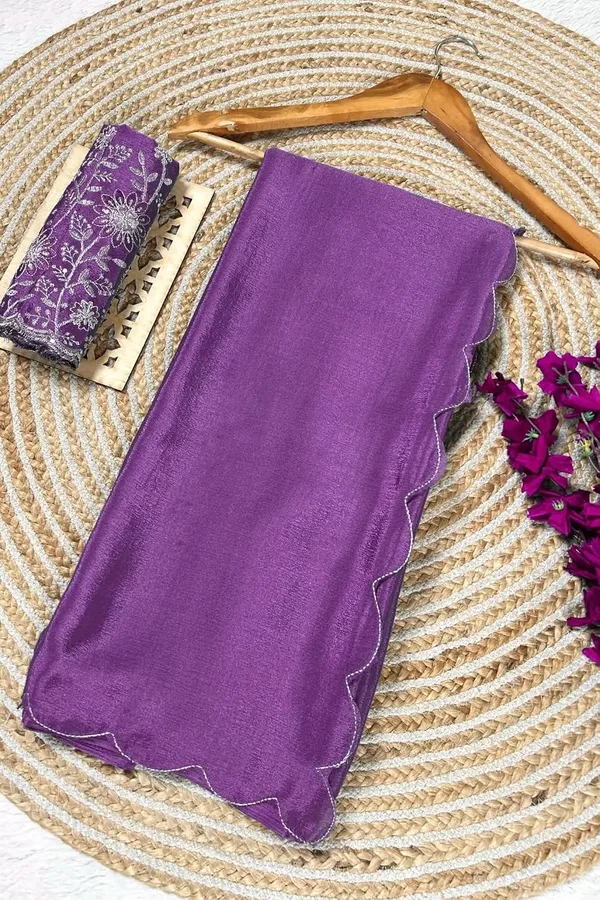 Onion_Star_Georgette_Saree_For_Women