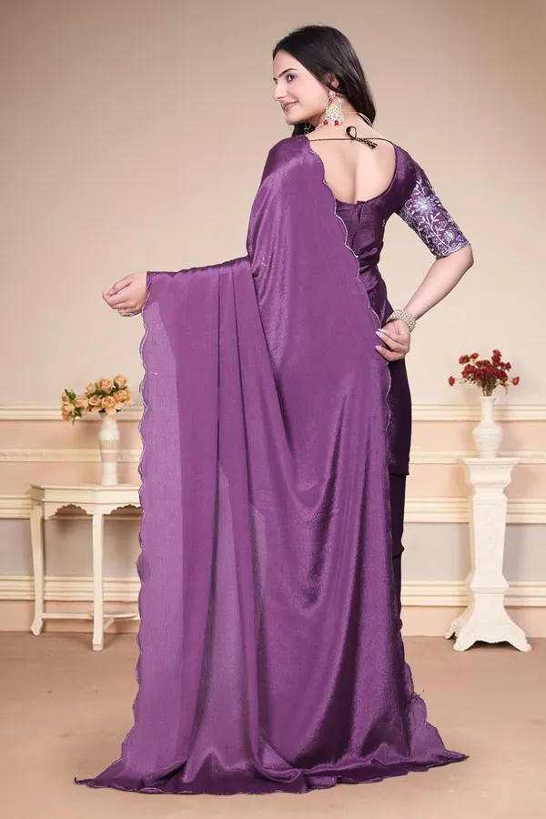 Onion_Star_Georgette_Saree_For_Women